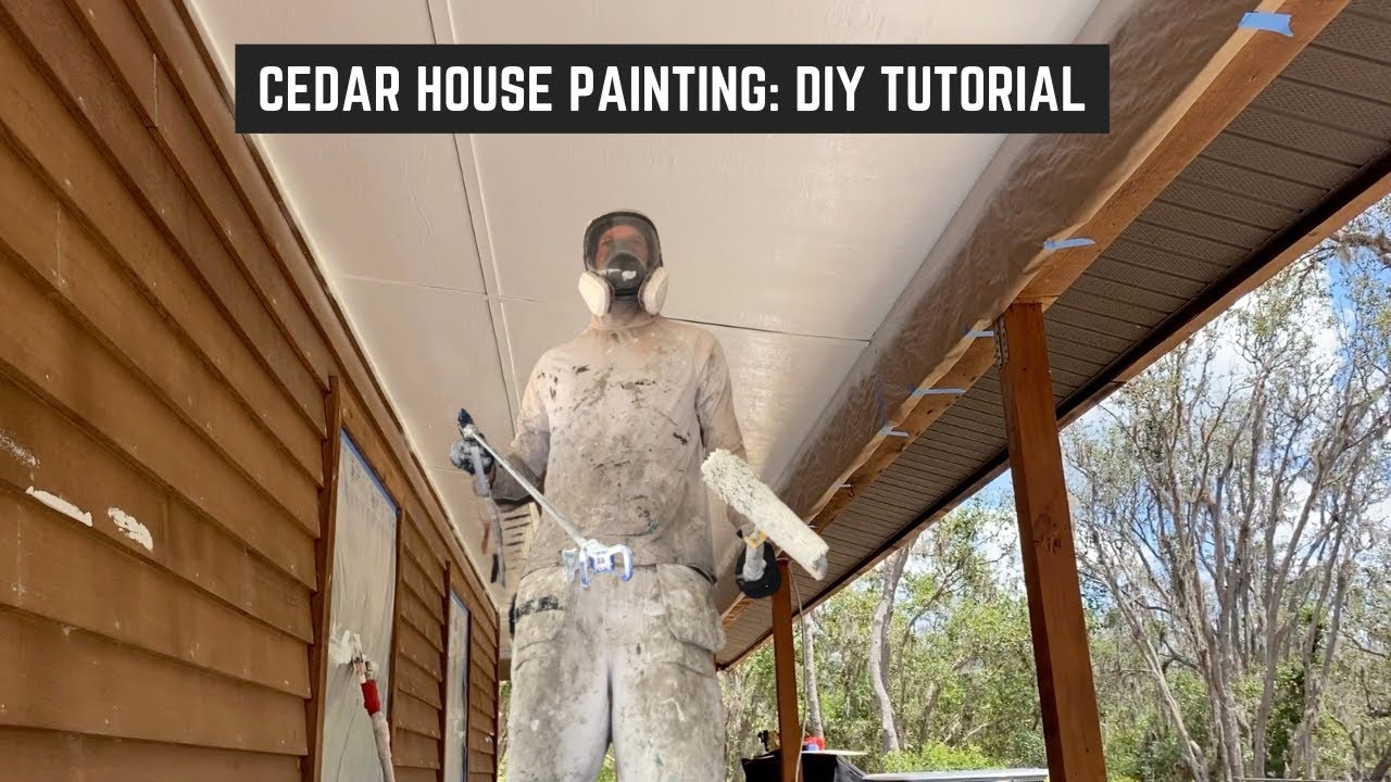 Cedar House Painting in Sarasota: Prep, Prime & Paint